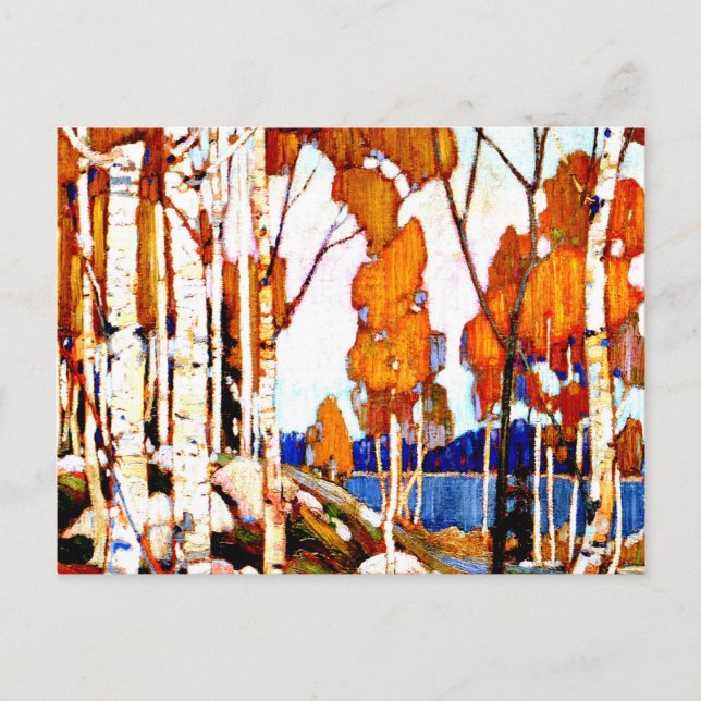Tom Thomson - Decorative Landscape large Postcard (Front)
