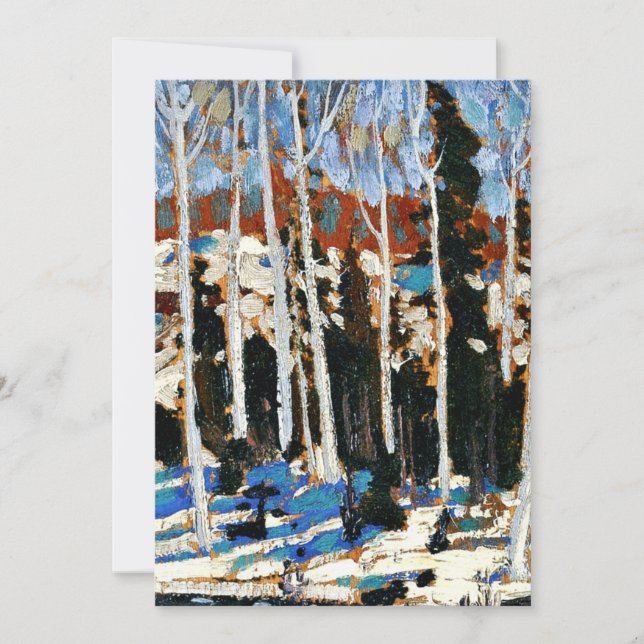 Tom Thomson - March, Card (Front)
