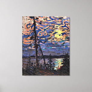 Tom Thomson - Moonlight Canvas Print