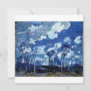 Tom Thomson - Nocturne, The Birches Card