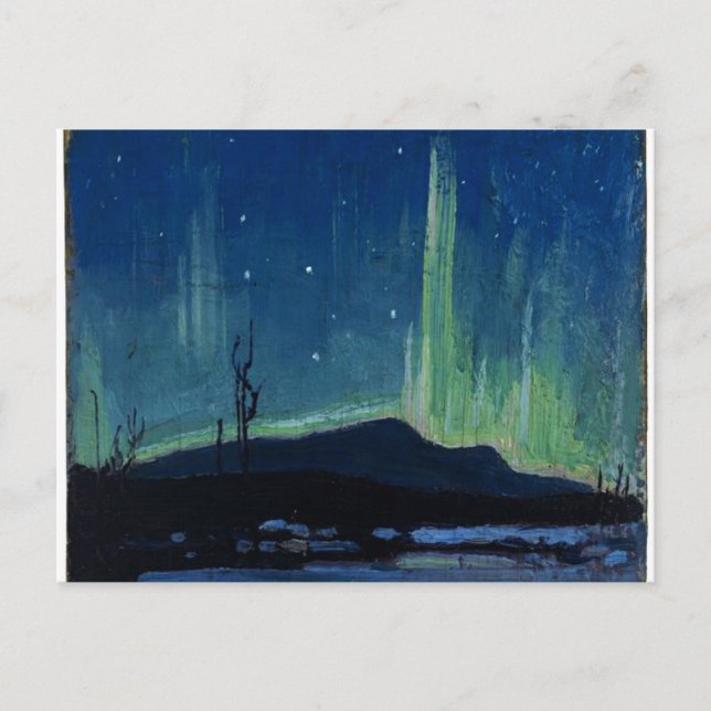 Tom Thomson - Northern Lights Postcard (Front)