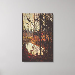 Tom Thomson - NORTHERN RIVER 1915 Canvas Print