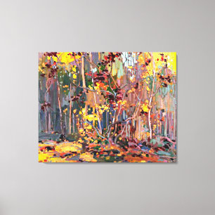 Tom Thomson painting,  Maple Saplings Canvas Print