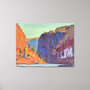 Tom Thomson - Petawawa Gorges Canvas Print