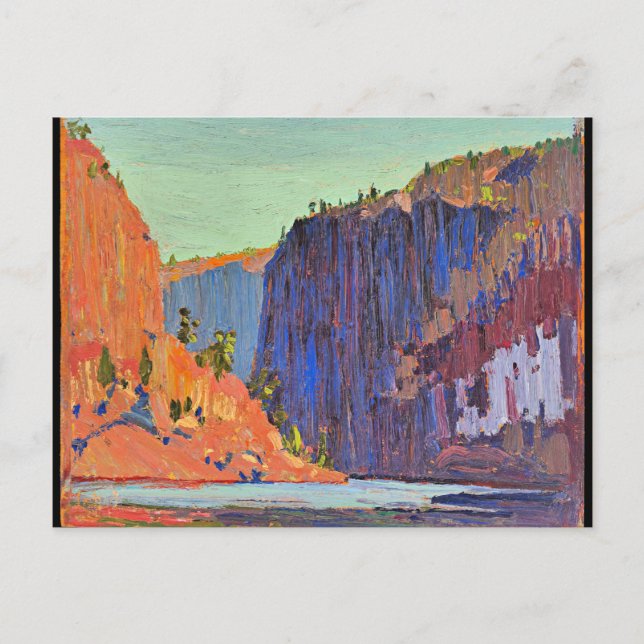 Tom Thomson - Petawawa Gorges Postcard (Front)