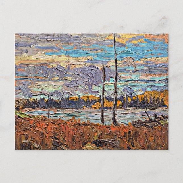 Tom Thomson - Smoke Lake, Fall Postcard (Front)