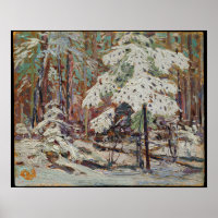 Tom Thomson Snow in the Woods
