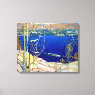 Tom Thomson - Spring Ice Canvas Print