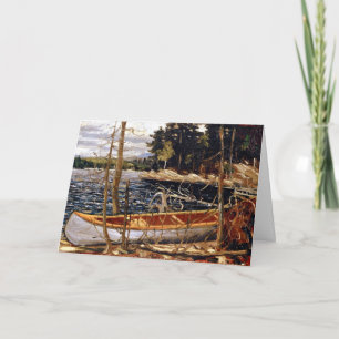 Tom Thomson - The Canoe Card