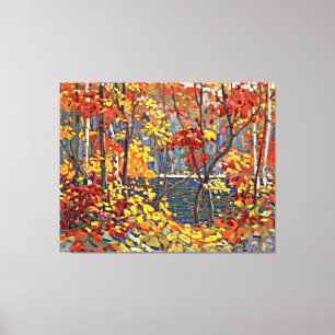 Tom Thomson - The Pool, popular painting, Canvas Print