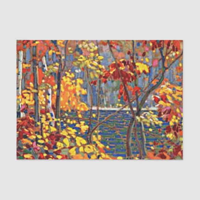 Tom Thomson - The Pool Tissue Paper (Front)