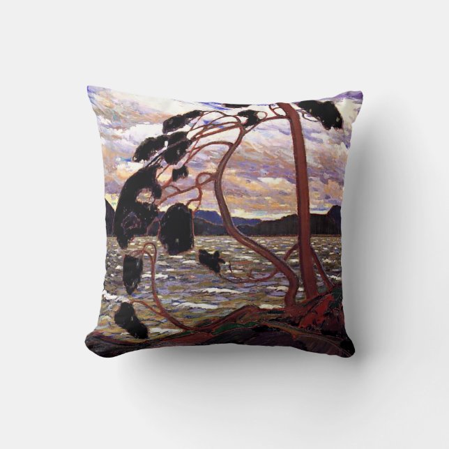 Tom Thomson - The West Wind Throw Pillow (Front)