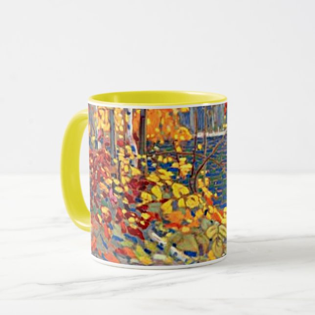 Tom Thomson's painting, The Pool, Mug (Front Left)