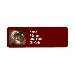 Tom Turkey Address Labels