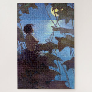Tom Watching the Moon, Jessie Willcox Smith Jigsaw Puzzle
