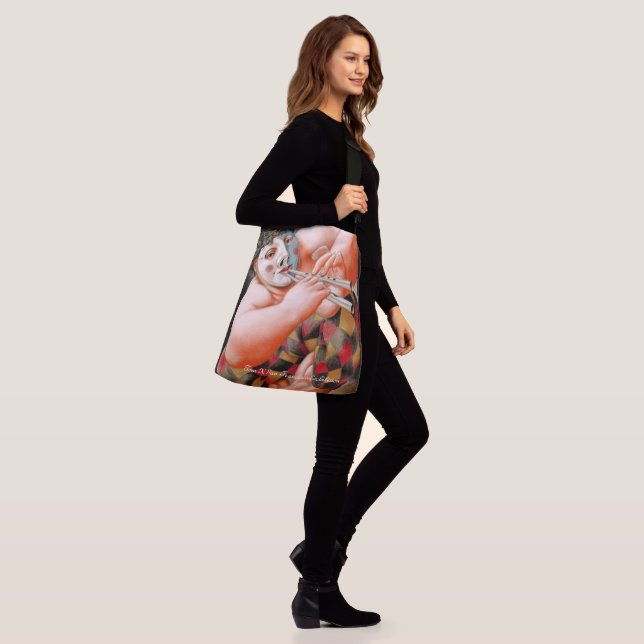 Tom X. Exhibition San Francisco Crossbody Bag (On Model)