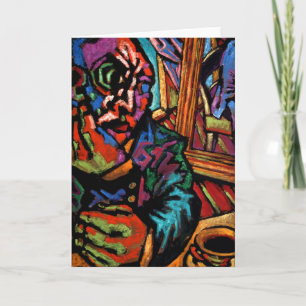 Tom X "Man in a Mirror" Note Card