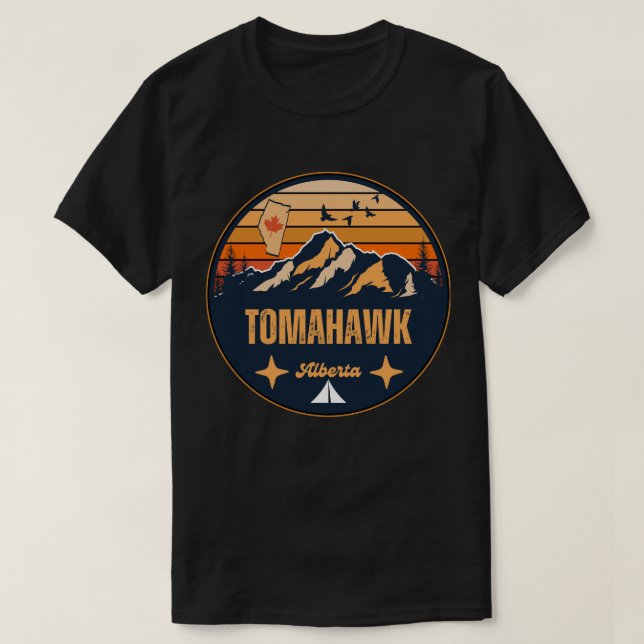 Tomahawk, Alberta T-Shirt (Design Front)