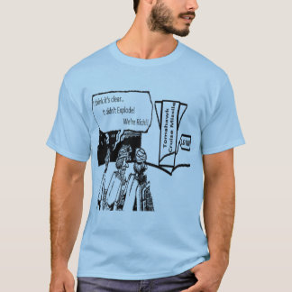 Tomahawk Cruise Missile: 1.6 Mil. Political Comic T-Shirt