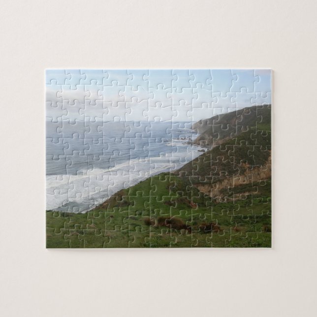 Tomales Point at Point Reyes National Seashore Jigsaw Puzzle (Horizontal)