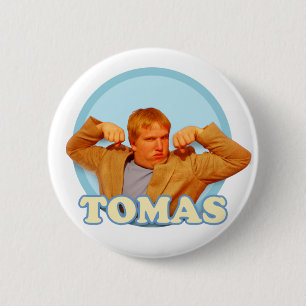 Tomas! Yeah! 2 Inch Round Button