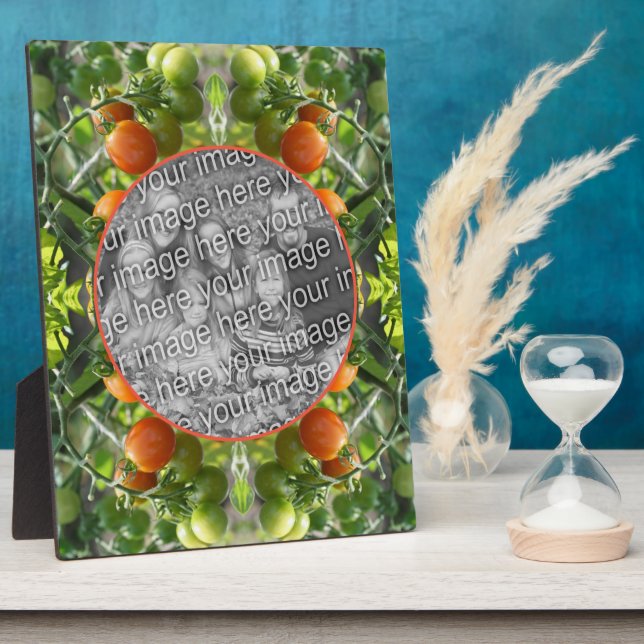 Tomates Cherry Garden Ajoutez Votre Propre Plaque  (Côté)