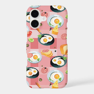 Tomato and Fried Eggs Pattern