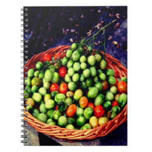 Tomato Basket  Notebook