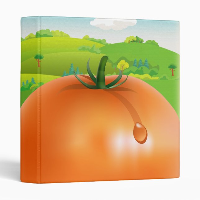 Tomato Binder (Front/Spine)