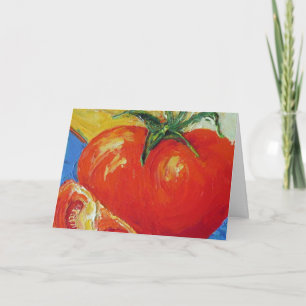 Tomato Birthday Card