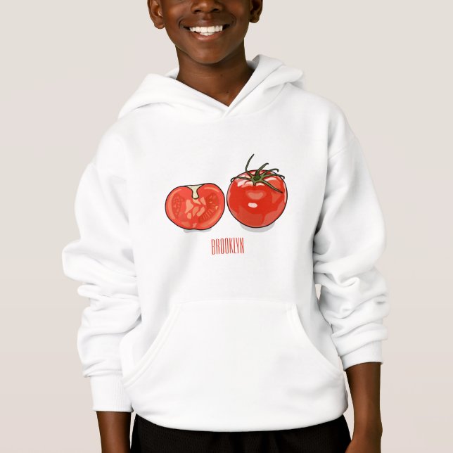 Tomato cartoon illustration  (Front)