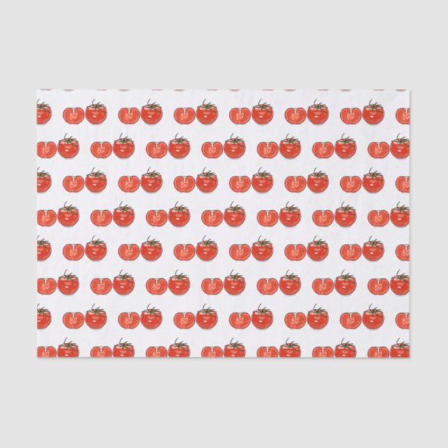 Tomato cartoon illustration  tissue paper (Front)