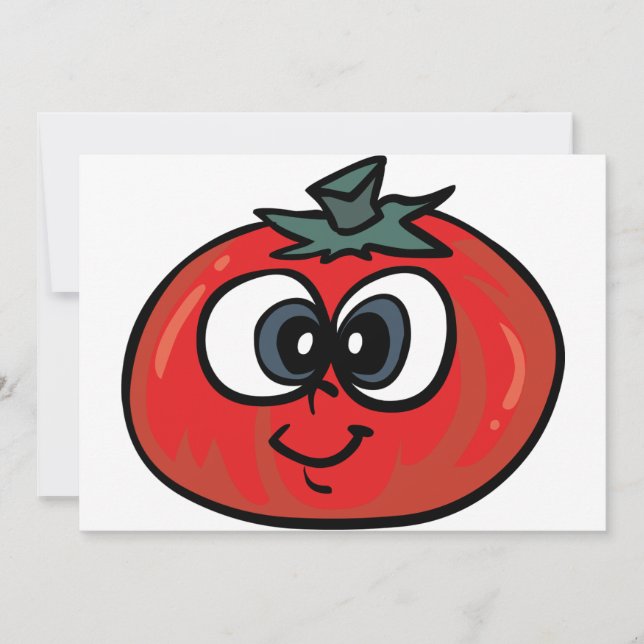 Tomato Face Invitations (Front)