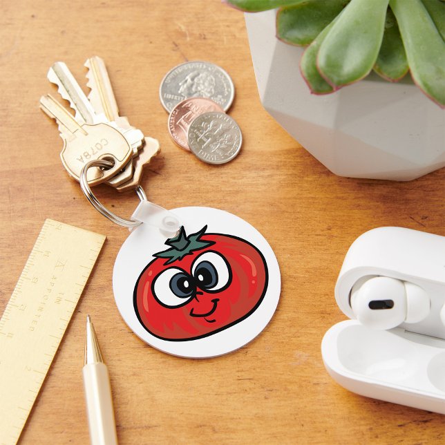 Tomato Face Keychain (Creator Uploaded)
