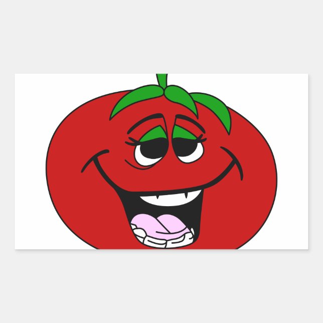 Tomato Face Sticker (Front)