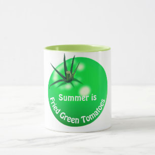 Tomato fried green tomatoes cute summer mug