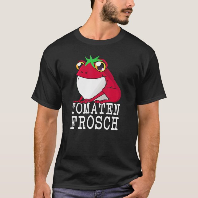 Tomato Frog Cute Frog For Children Frog T-Shirt (Front)