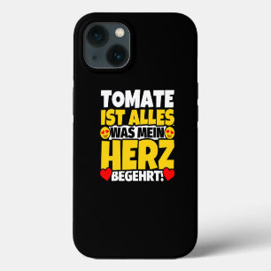Tomato gifts for tomato lovers iPhone 13 case