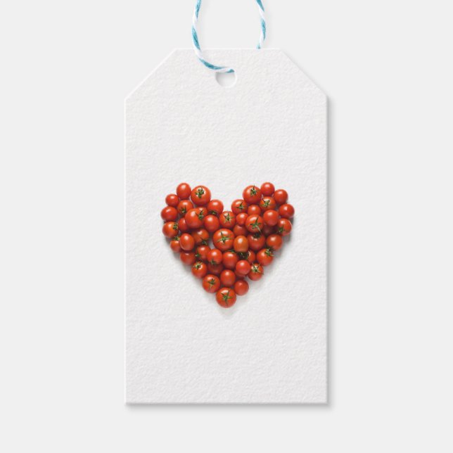 Tomato Heart Gift Tags (Front)