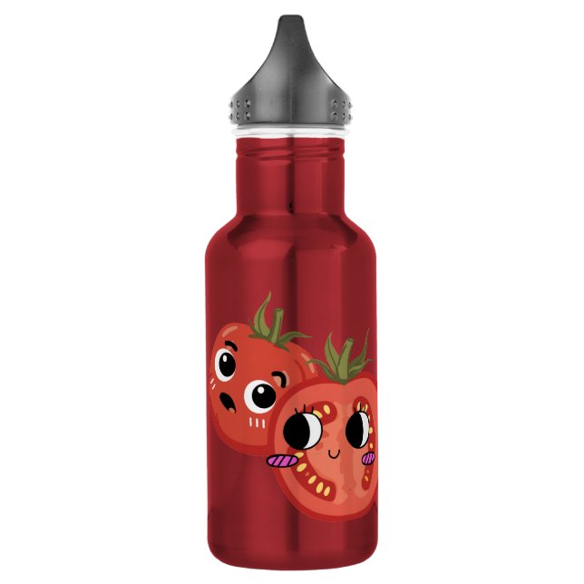 Tomato in Awe  532 Ml Water Bottle (Left)