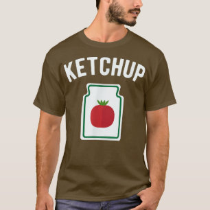 Tomato Ketchup Bottle Funny Halloween Costume T-Shirt