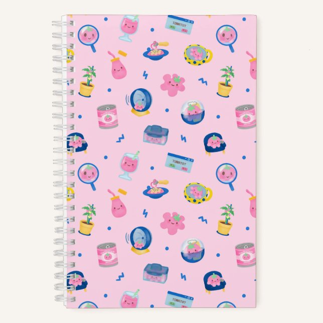 Tomato Life Pink Notebook (Front)