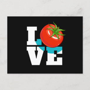 Tomato Love Tomatoes Vegetable Postcard