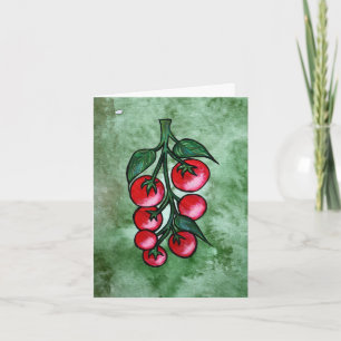 Tomato Lover Thank You Card