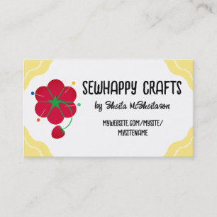 tomato pincushion strawberry sewing fashion access business card