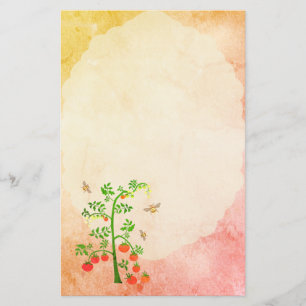 Tomato plant and bees 3