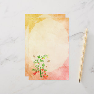 Tomato plant and bees 3