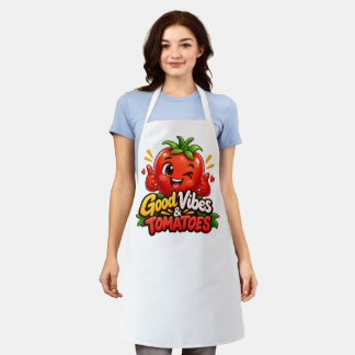 Tomato Power – Funny Tomato Kitchen Design Apron