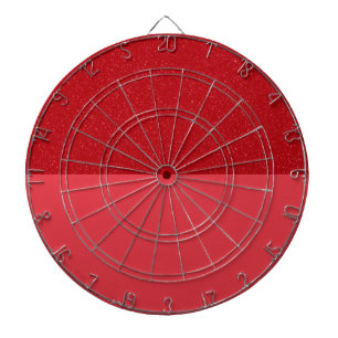 Tomato Red Contrast Dartboard Design – Customize