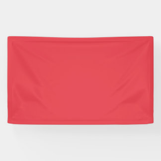 Tomato Red Custom Event Banner – Customizable